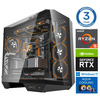 Intop Aqua Ryzen 5 7500X3D 32GB DDR5 1TB SSD M.2 NVME+2TB RTX5070Ti 16GB Windows 11