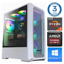 INTOP Ryzen 7 5700X 32GB 500SSD M.2 NVME+2TB RX6600 8GB WIN11