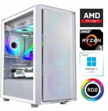 MDATA GAMING lauaarvuti Ryzen 5 5600G, 16GB, 256GB SSD, AMD Radeon RX Vega 7, Windows 11 Home