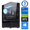 Lauaarvuti INTOP i7-12700F 32GB 500SSD M.2 NVME RTX5070 12GB WIN11Pro