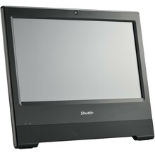 Shuttle All-in-One Barebone X50V9, 15.6 tolli, Celeron 7305U, Wi-Fi, IP54, ventilaatorita, must, puutetundlik ekraan