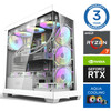 INTOP AQUA Ryzen 7 7800X3D 64GB DDR5 1TB SSD M.2 NVME+2TB RTX5070Ti 16GB no-OS lauaarvuti
