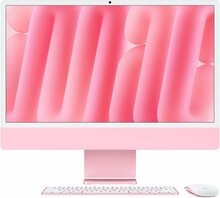 Lauaarvuti Apple iMac 24” MWUG3RU/A, M4, 16GB, 256GB SSD, 4.5K Retina, roosa