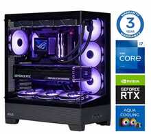 INTOP AQUA i7-14700F 64GB DDR5 1TB SSD M.2 NVME RTX5070Ti 16GB no-OS