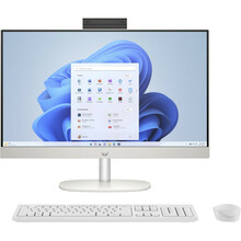 Lauaarvuti HP AiO 24-cr0312nw Ryzen 5 7520, 16GB, 512GB SSD, Windows 11, Shell White