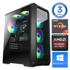 INTOP Ryzen 7 5700X 64GB 500GB SSD M.2 NVME+2TB RX6600 8GB Windows 11