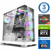 INTOP AQUA Ryzen 7 7700X, 16GB DDR5, 1TB SSD, Nvidia RTX 5070 12GB, Windows 11