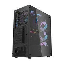 Lauaarvuti MDATA DK352 BLACK, Ryzen 5 9600X, 32GB, 1TB SSD, RTX 5060, NoOS