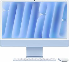 Lauaarvuti Apple iMac 24 4.5K Retina, Apple M4, 16GB, 256GB SSD, sinine