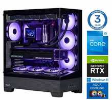 Lauaarvuti INTOP AQUA i5-14400F 32GB DDR5 1TB SSD M.2 NVME RTX5050 8GB WIN11