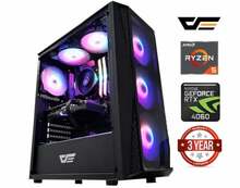 MDATA GAMING lauaarvuti Ryzen 5 5600X, 32GB, 1TB SSD, RTX 4060, Windows 11 Pro