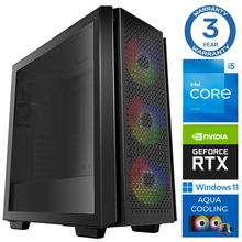 INTOP AQUA i5-13400F 32GB DDR5 2TB SSD M.2 NVME RTX5060 8GB WIN11Pro