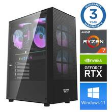 INTOP Ryzen 7 7700X 64GB DDR5 500SSD M.2 NVME+2TB RTX5060Ti 8GB WIN11