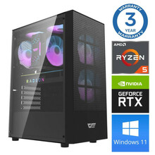 INTOP Ryzen 5 5500, 32GB, 250GB SSD M.2 NVME, RTX 3050 6GB, Windows 11