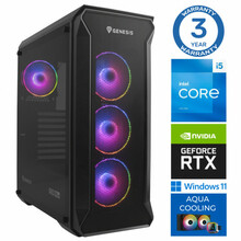 Lauaarvuti INTOP AQUA i5-14400F, 32GB DDR5, 2TB SSD, RTX 5070 12GB, Windows 11