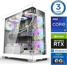 Lauaarvuti INTOP AQUA i9-14900KF 32GB DDR5 2TB SSD M.2 NVME+2TB RTX5070 12GB WIN11