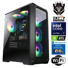 Intop Aqua Ultra 7 265KF 32GB DDR5 1TB SSD M.2 NVME+2TB RTX5060 8GB WiFi Windows 11