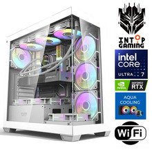 Intop Aqua Ultra 7 265KF 64GB DDR5 1TB SSD M.2 NVMe RTX5060 8GB WiFi