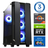 INTOP AQUA Ryzen 7 7700X 16GB DDR5 1TB SSD M.2 NVME+2TB no-OS RTX5050 8GB