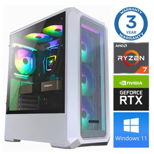 Lauaarvuti INTOP Ryzen 7 5700X 16GB 250GB SSD M.2 NVME+2TB RTX3050 6GB WIN11