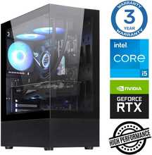 INTOP i5-14400F, 32GB DDR5, 1TB SSD M.2 NVME, RTX5060Ti 8GB no-OS