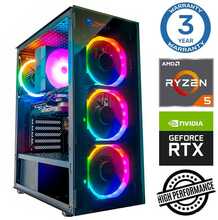 INTOP Ryzen 5 9600X, 16GB DDR5, 500GB SSD M.2 NVME, 2TB RTX5060Ti 8GB no-OS