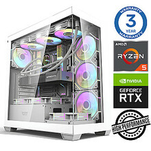 INTOP PC Ryzen 5 7500F, 16GB DDR5, 1TB SSD M.2 NVME, Nvidia RTX 5070Ti
