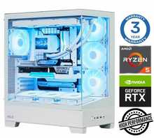 INTOP RW50754NS lauaarvuti Ryzen 5 7500F, 64GB DDR5, 1TB SSD M.2 NVME, RTX5070Ti 16GB