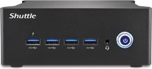 Shuttle Nano PC NT10H5 Intel Core Ultra 5 125H, Intel Arc Graphics, 2xHDMI, 2xUSB 4.0, 2x2.5Gbit LAN