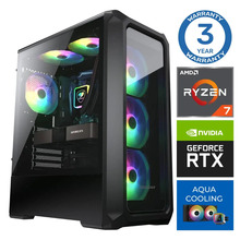 INTOP AQUA Ryzen 7 7700X 32GB DDR5 2TB SSD M.2 NVME+2TB RTX5060 8GB no-OS