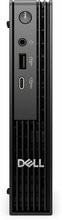 Stacionaarne arvuti Dell Pro QCM1255 Micro PC AMD Ryzen 3 8300GE, 8GB DDR5, 512GB SSD, Windows 11 Pro, must