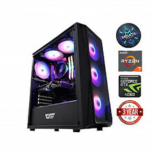 Lauaarvuti Mdata DK352 Ryzen 7 8700F, 64GB DDR5, 4TB SSD, RTX 4060, Windows 11