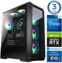 INTOP AQUA i7-14700F 16GB DDR5 2TB SSD M.2 NVME+2TB RTX5060Ti 8GB WIN11Pro