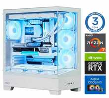INTOP AQUA Ryzen 7 7700X, 64GB DDR5, 1TB SSD M.2 NVME, 2TB RTX5060Ti 16GB no-OS