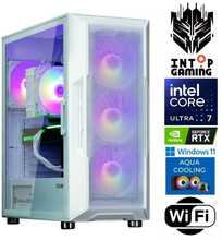 Intop Aqua Ultra 7 265KF 64GB DDR5 2TB SSD M.2 NVME RTX5050 8GB WiFi Windows 11 Pro