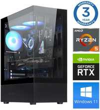 INTOP Ryzen 5 5500 32GB 250SSD M.2 NVME+2TB RTX4060 8GB WIN11