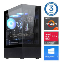 INTOP Ryzen 7 5700X 16GB 500SSD M.2 NVME RX580 8GB WIN11