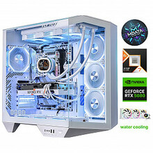 Lauaarvuti MDATA ArcticX PRO Ryzen 7 9800X3D, 32GB, 2TB SSD, RTX 5080, NoOS