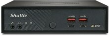 Shuttle Slim AI PC DN11H5 Intel Core Ultra 5 125H, Intel Arc, DDR5, 4x 2.5Gbit LAN