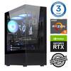 Lauaarvuti INTOP Ryzen 5 7600X 32GB DDR5 500SSD M.2 NVME+2TB RTX3050 6GB no-OS