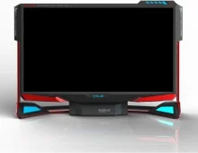 Arvuti E-Blue Scion 32, Full HD, 144Hz, punane