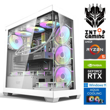 Intop Aqua Ryzen 5 7500X3D 32GB DDR5 1TB SSD M.2 NVME RTX5080 16GB Windows 11
