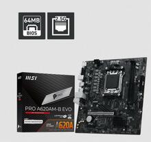 Emaplaat MSI Pro A620AM-B DDR5