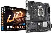 Emaplaat Gigabyte H610M D3W DDR4