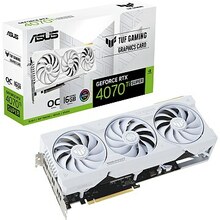 Asus GeForce RTX 4070 Ti Super TUF Gaming White OC 16GB DDR6