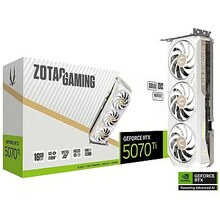 Zotac Gaming GeForce RTX 5070 Ti Solid Core OC White 16GB DDR7