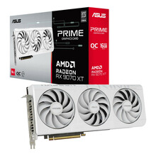 Asus Radeon RX 9070 XT Prime White OC 16GB DDR6