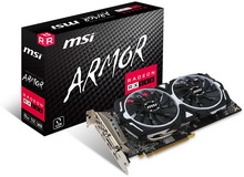 MSI Radeon RX 580 Armor 8GB OC
