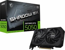 MSI GeForce RTX 5050 Shadow 2X OC 8GB DDR7