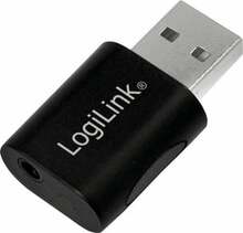USB helikaart Logilink UA0299, must